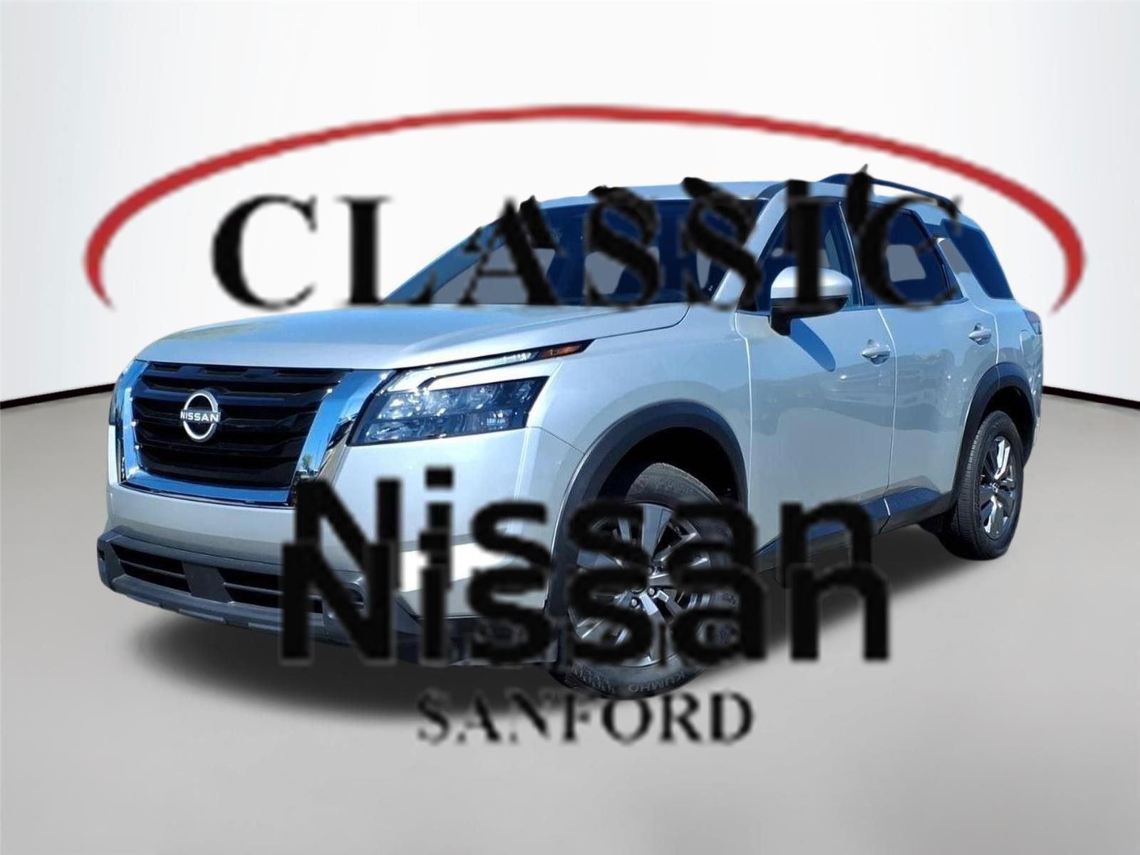 Brilliant Silver Metallic 2025 Nissan Pathfinder SV 4WD SUV / Crossover All-Wheel Drive Automatic