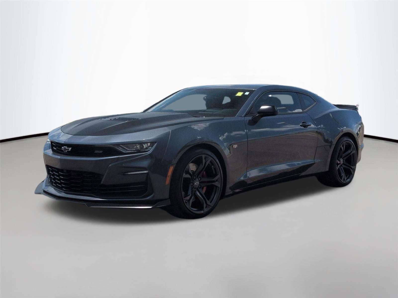 Shadow Gray Metallic 2023 Chevrolet Camaro Coupe Rear-Wheel Drive 6-Speed Manual