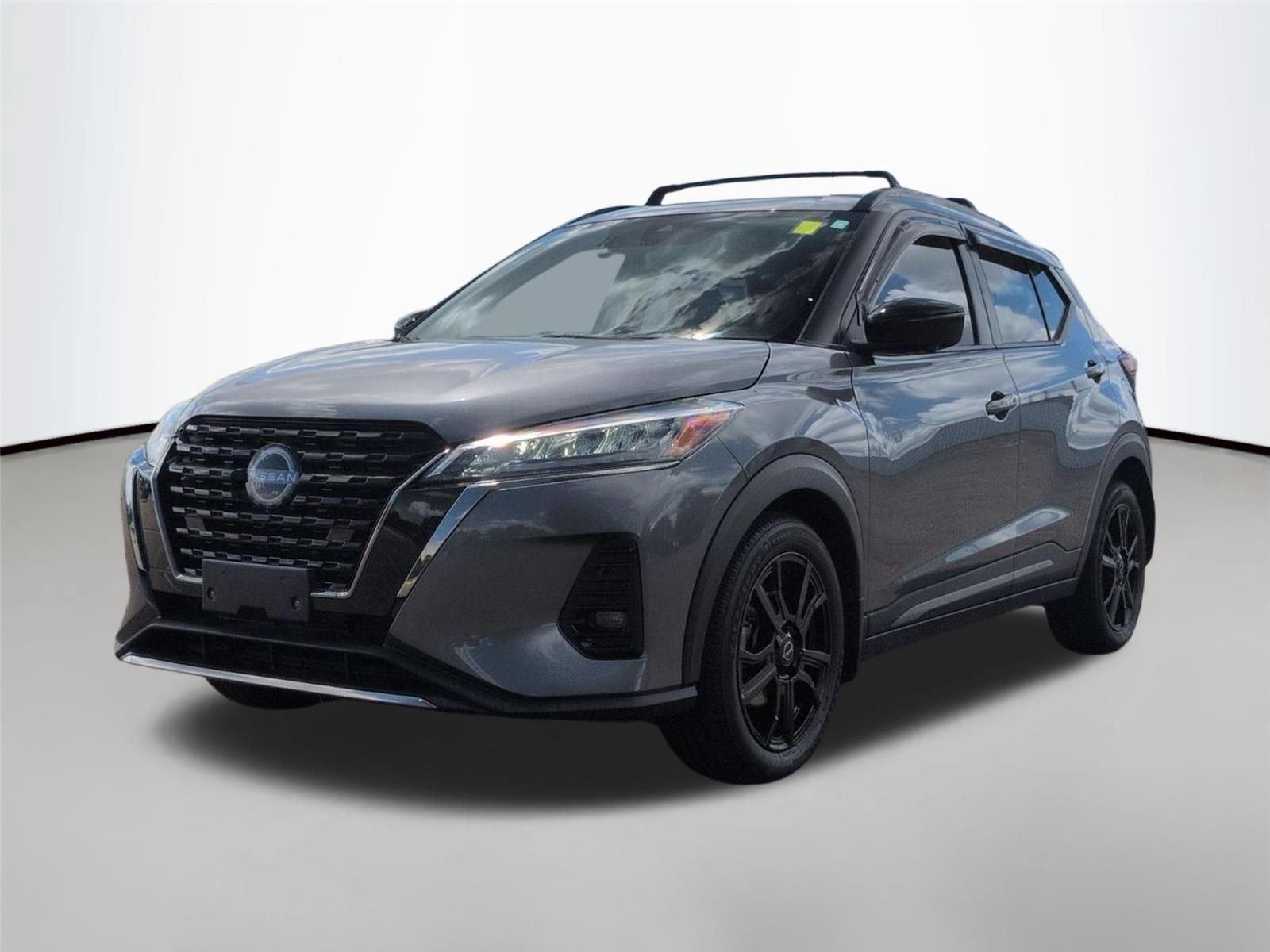 Gray (Gun Metallic) 2024 Nissan Kicks SUV / Crossover Front-Wheel Drive Continuously Variable Transmission