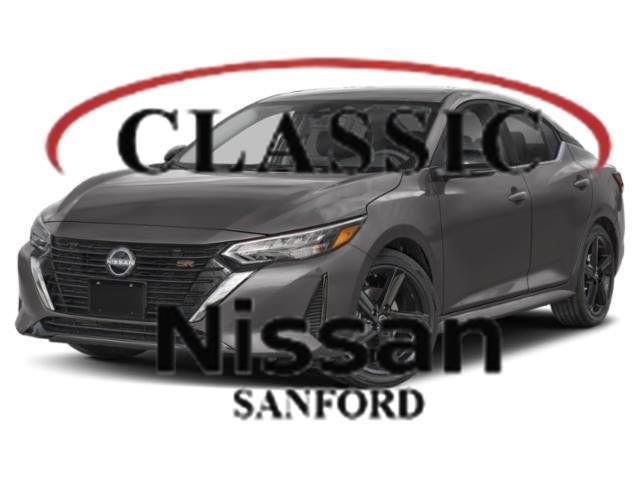 Monarch Orange Metallic/Super Black 2024 Nissan Sentra Sedan Front-Wheel Drive Continuously Variable Transmission