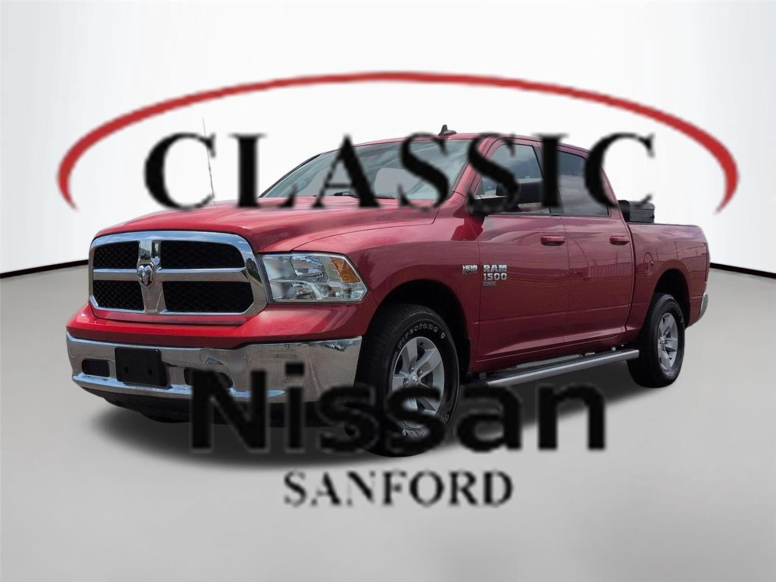 Flame Red Clearcoat 2020 RAM 1500 Pickup Truck Four-Wheel Drive Automatic