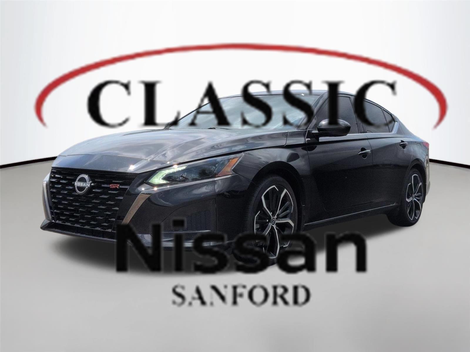 Super Black 2023 Nissan Altima Sedan Front-Wheel Drive Continuously Variable Transmission