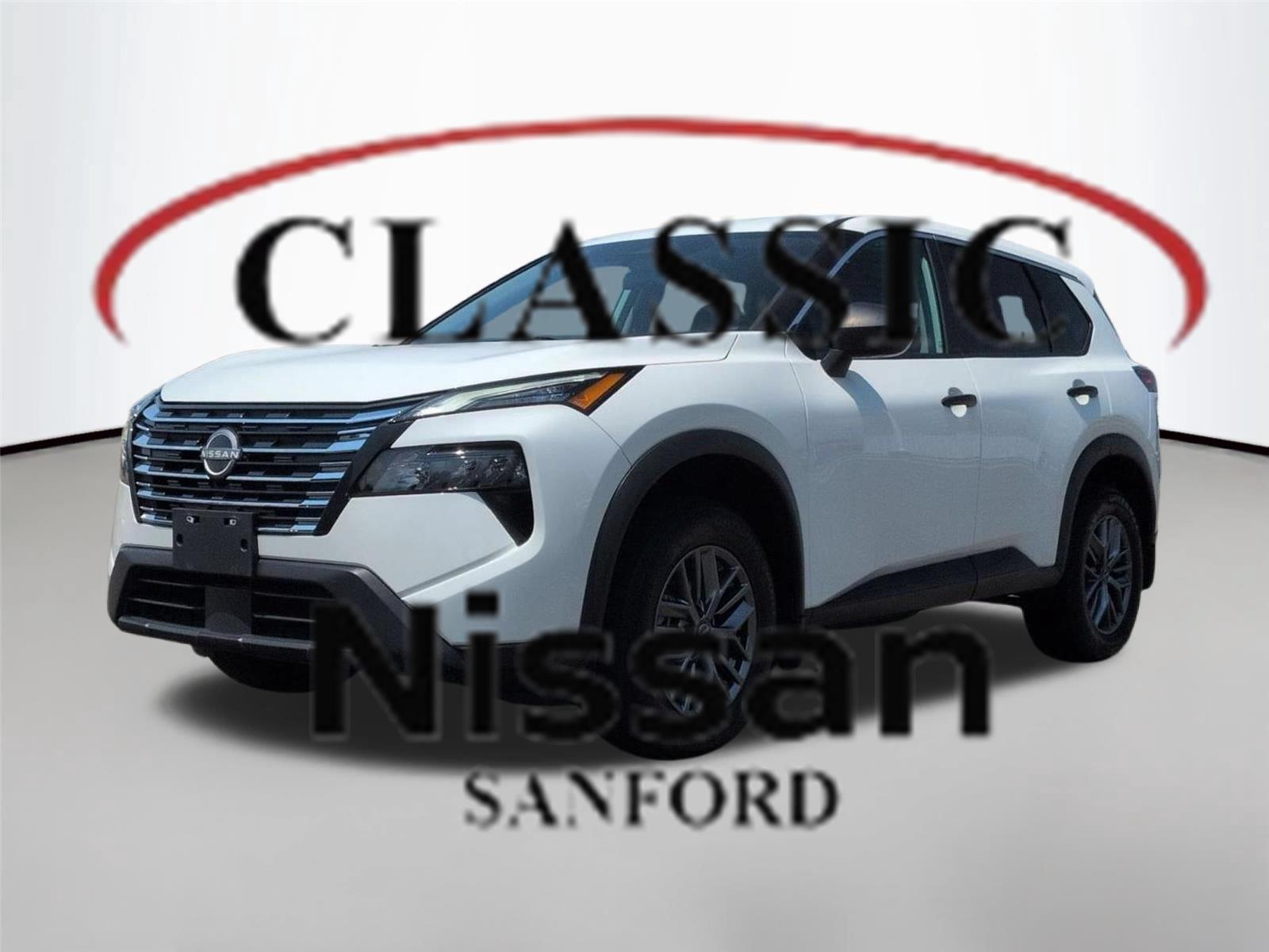 Glacier White 2024 Nissan Rogue SUV / Crossover All-Wheel Drive Continuously Variable Transmission