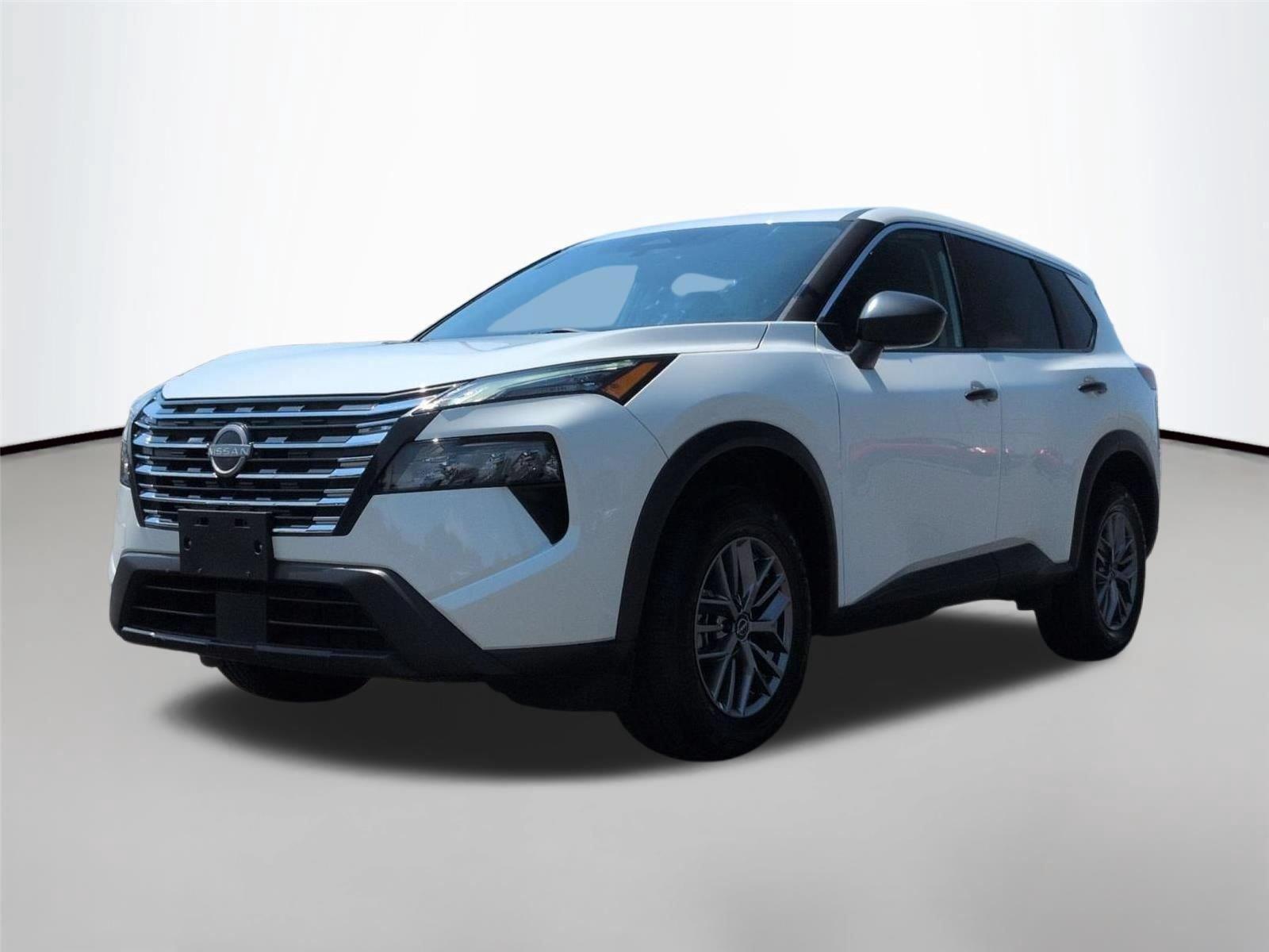 Glacier White 2024 Nissan Rogue SUV / Crossover All-Wheel Drive Continuously Variable Transmission