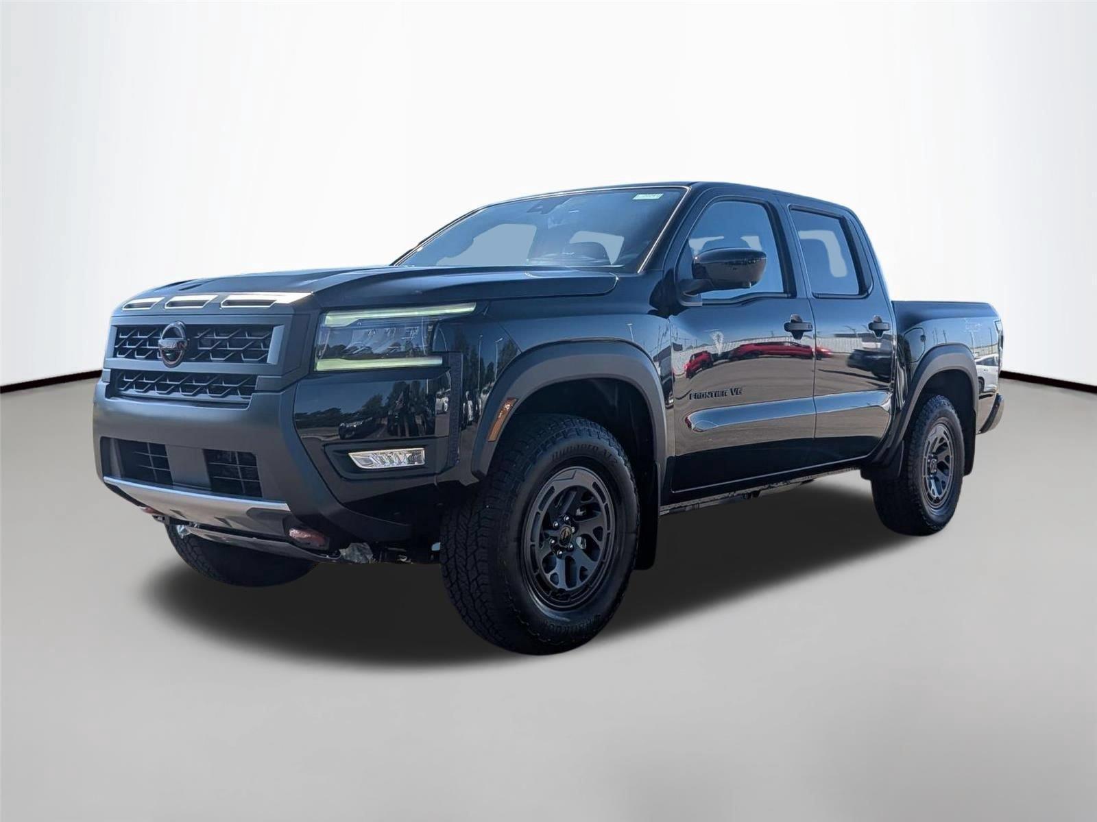 Super Black 2027 Nissan Frontier Pickup Truck Four-Wheel Drive Automatic