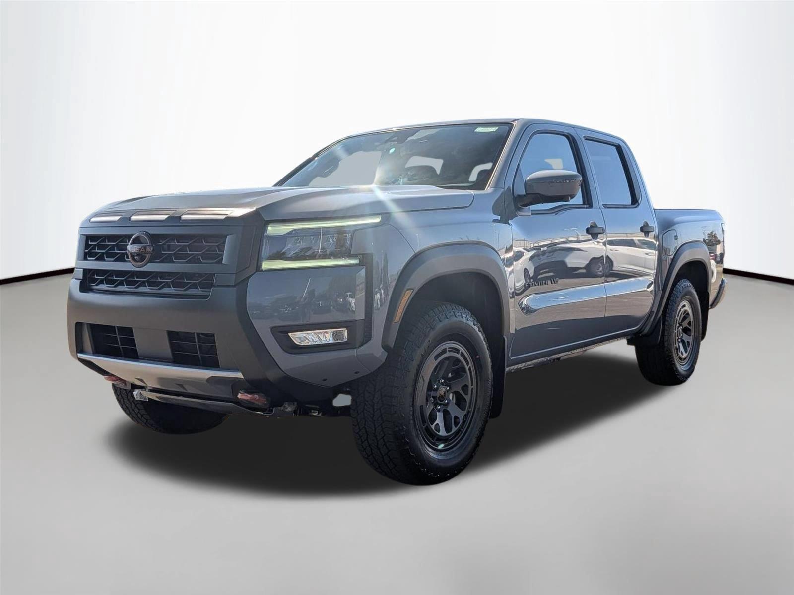 Boulder Gray Pearl 2027 Nissan Frontier Pickup Truck Four-Wheel Drive Automatic