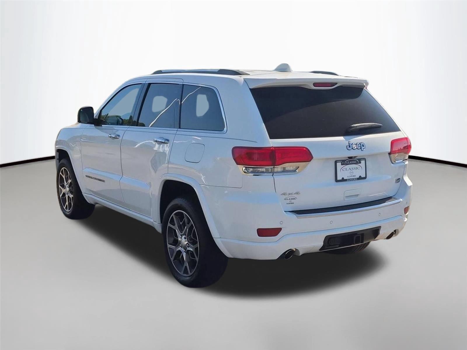 Used 2020 Bright White Clearcoat Jeep Overland image 3