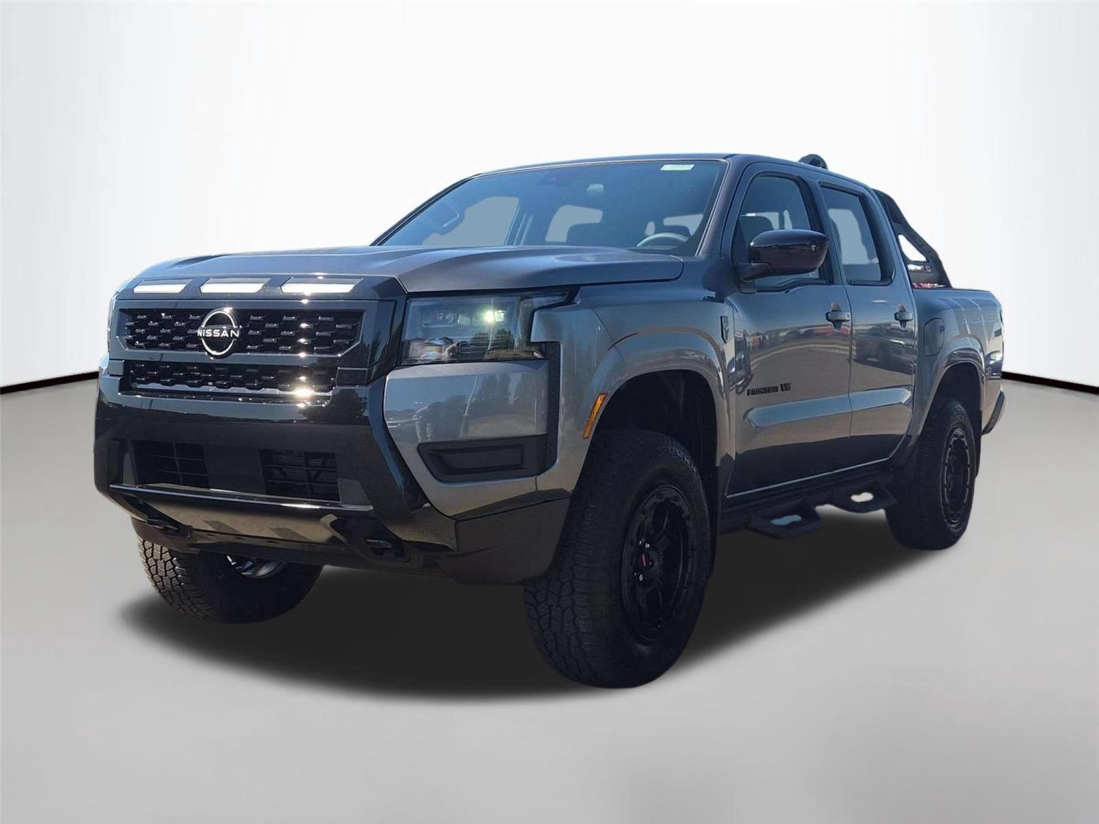 Gray (Gun Metallic) 2027 Nissan Frontier Pickup Truck Four-Wheel Drive Automatic