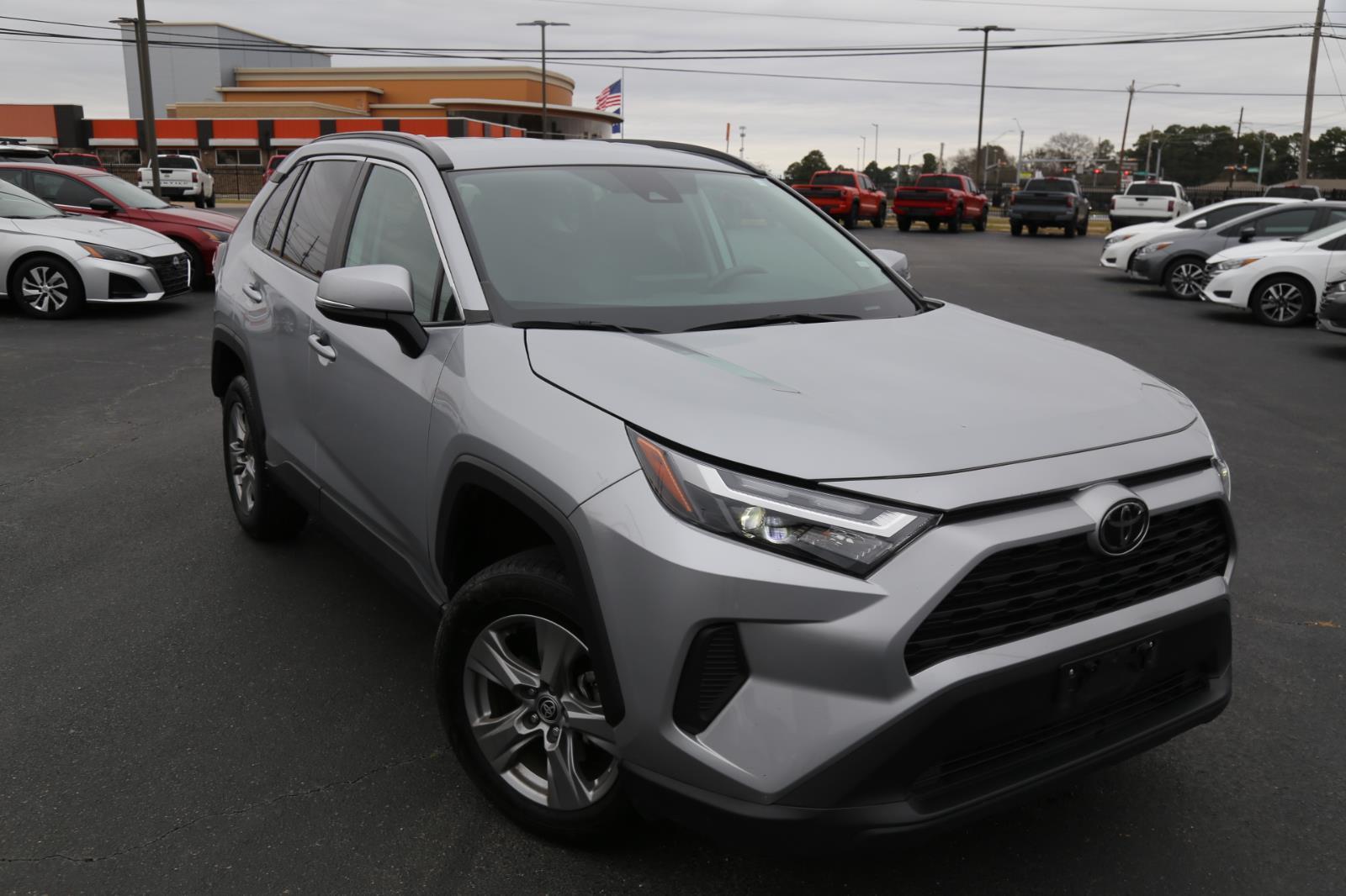 Silver Sky Metallic 2024 Toyota RAV4 XLE FWD SUV / Crossover Front-Wheel Drive Automatic