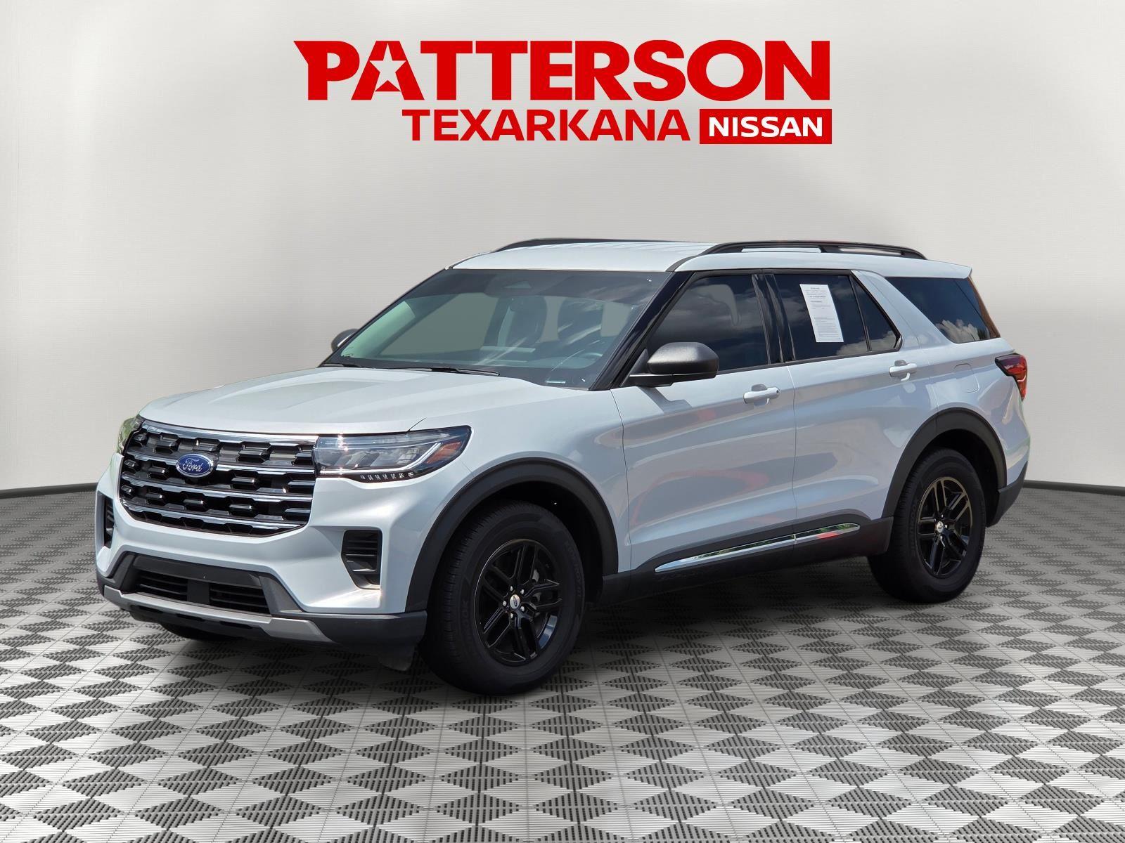 Space White Metallic 2025 Ford Explorer Active RWD SUV / Crossover Rear-Wheel Drive Automatic