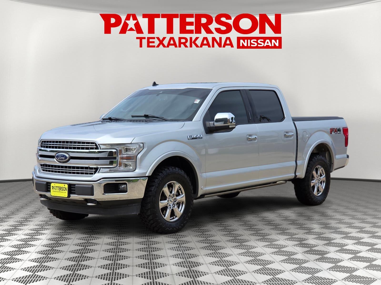 Abyss Gray Metallic 2019 Ford F-150 Lariat SuperCrew 4WD Pickup Truck Four-Wheel Drive Automatic