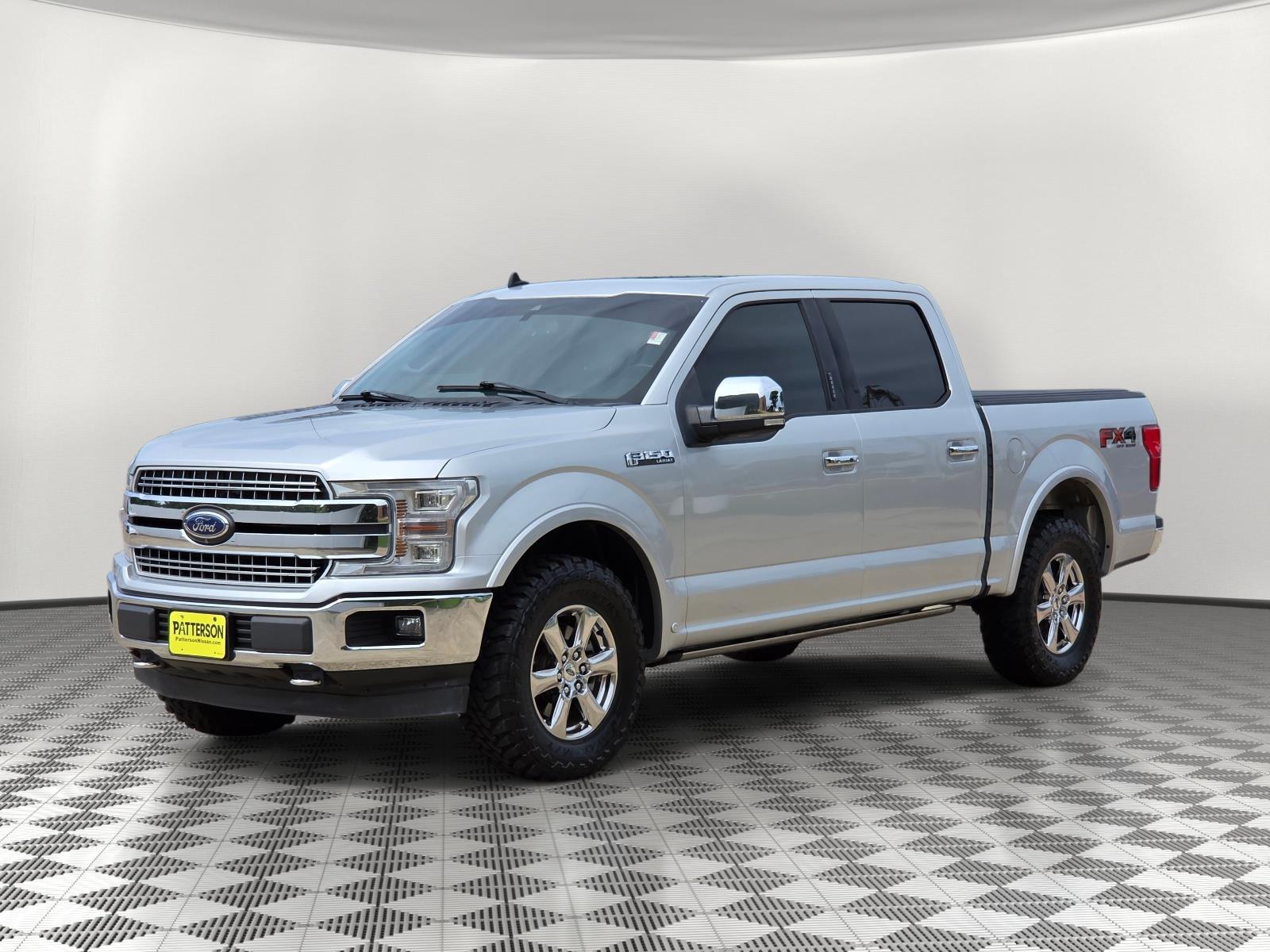 Abyss Gray Metallic 2019 Ford F-150 Lariat SuperCrew 4WD Pickup Truck Four-Wheel Drive Automatic