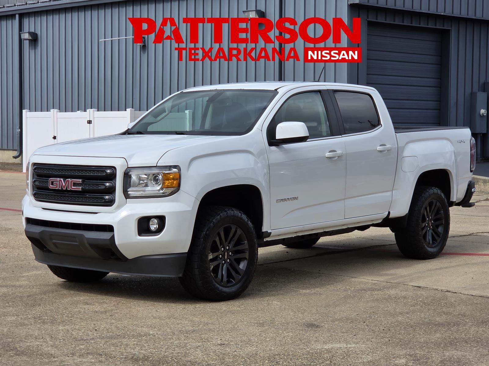 Summit White 2020 GMC Canyon SLE Crew Cab 4WD Pickup Truck Four-Wheel Drive 8-Speed Automatic