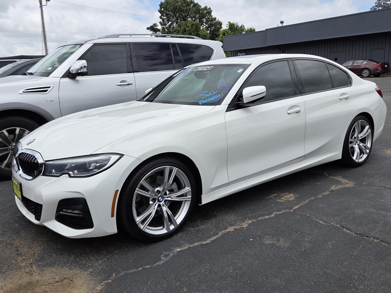 White 2021 BMW 3 Series Sedan Rear-Wheel Drive