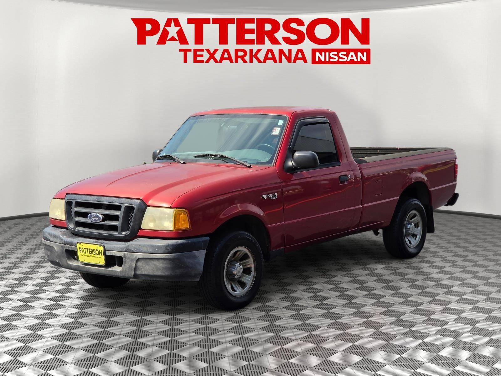 Red 2004 Ford Ranger Pickup Truck