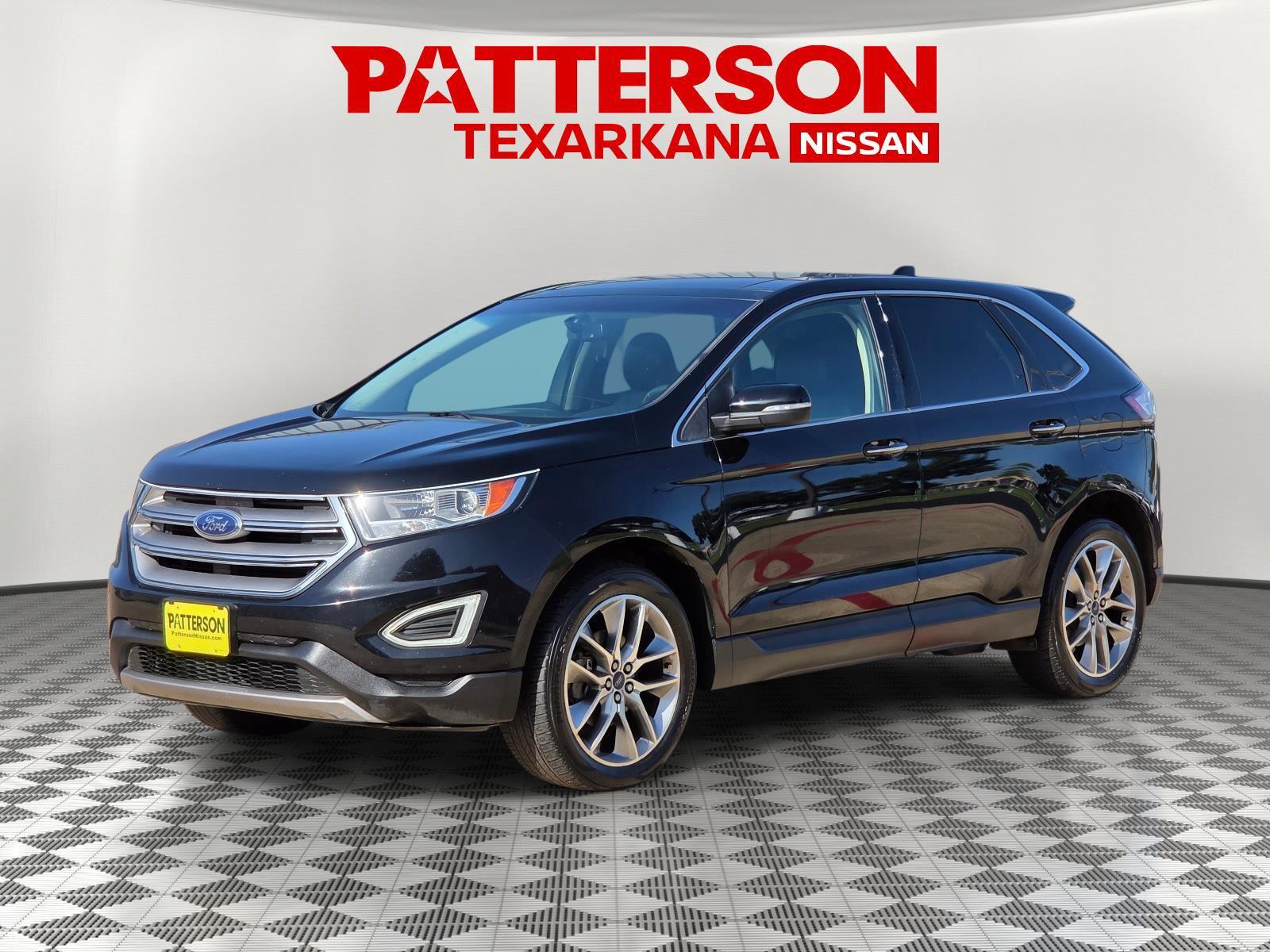 Shadow Black 2018 Ford Edge SUV / Crossover Front-Wheel Drive 6-Speed Automatic