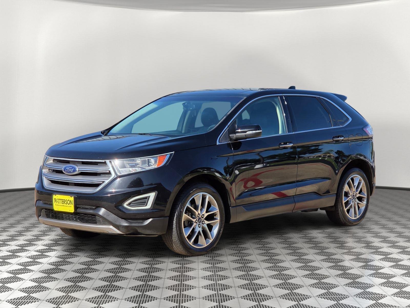 Shadow Black 2018 Ford Edge SUV / Crossover Front-Wheel Drive 6-Speed Automatic