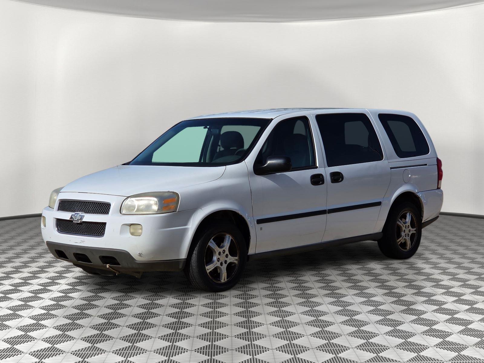 Summit White 2007 Chevrolet Uplander Minivan Front-Wheel Drive 4-Speed Automatic Overdrive
