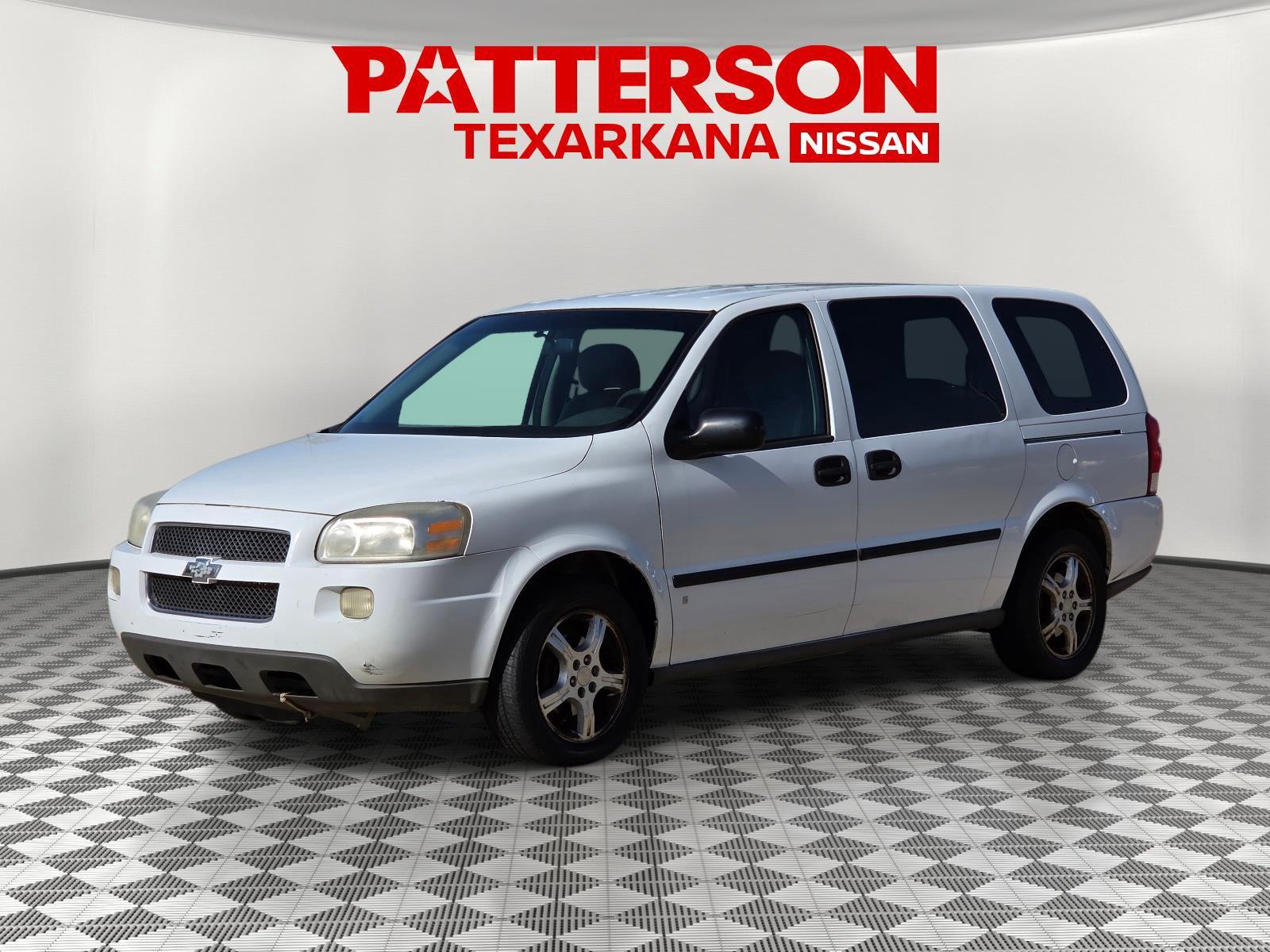 Summit White 2007 Chevrolet Uplander Minivan Front-Wheel Drive 4-Speed Automatic Overdrive