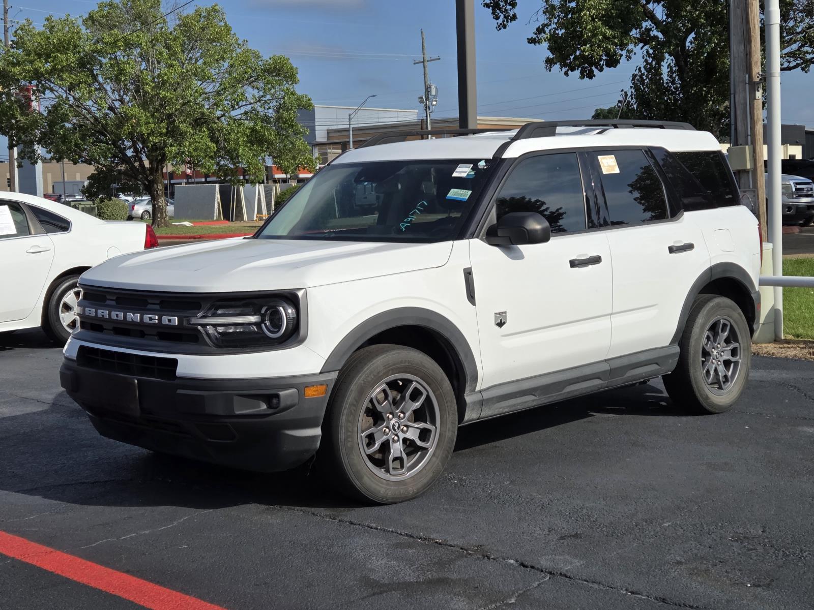 Oxford White 2021 Ford Bronco Sport SUV / Crossover All-Wheel Drive 8-Speed Automatic