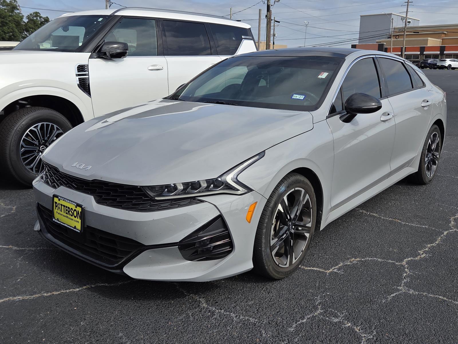 Wolf Gray 2023 Kia K5 Sedan Front-Wheel Drive Automatic