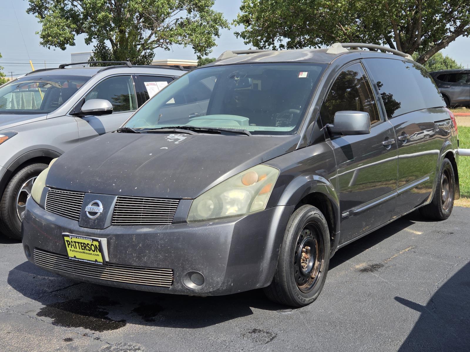 Silver (Smoke Metallic) 2006 Nissan Quest Minivan Front-Wheel Drive Automatic