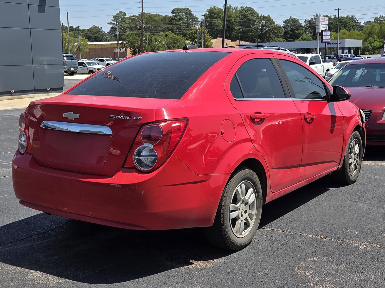 Used 2016 Chevrolet Sonic LT with VIN 1G1JC5SH4G4123856 for sale in Longview, TX