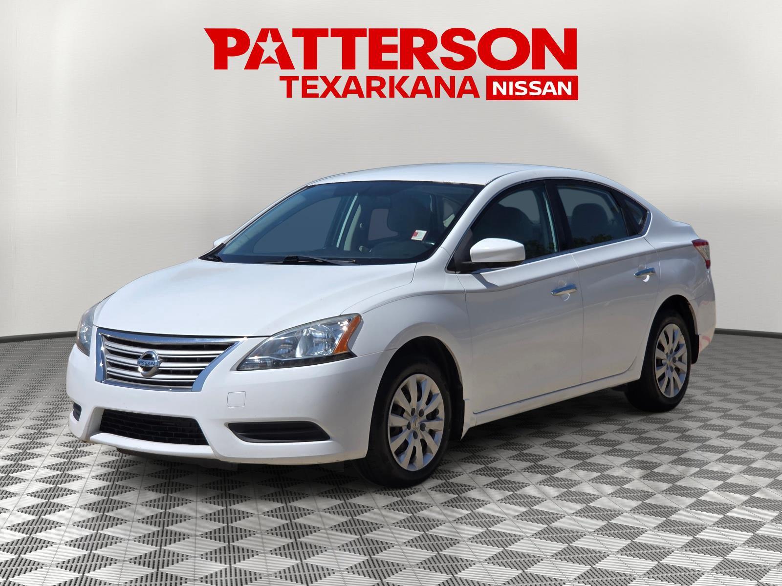 White (Fresh Powder) 2015 Nissan Sentra Sedan Front-Wheel Drive Continuously Variable Transmission