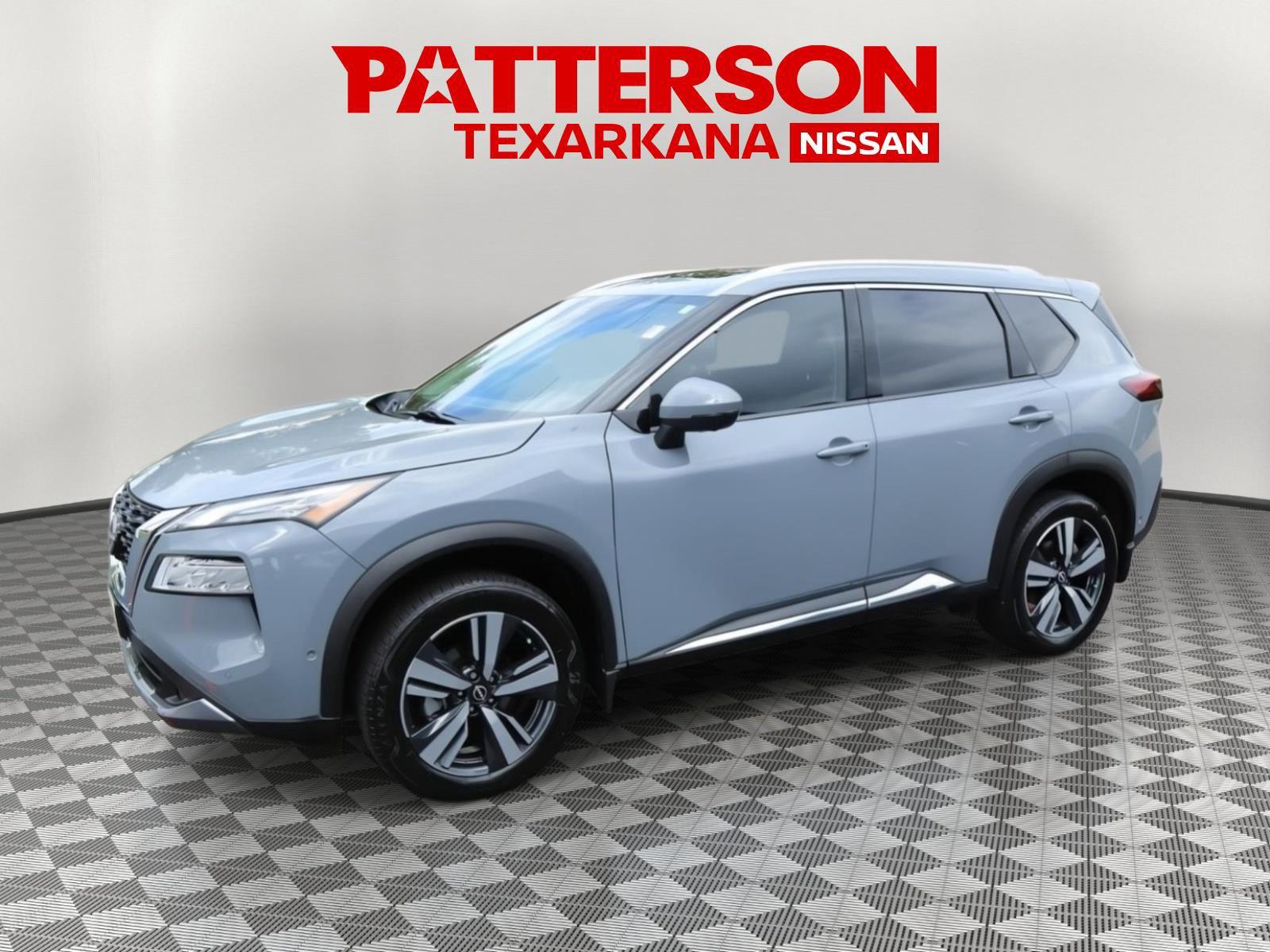 Boulder Gray Pearl 2023 Nissan Rogue SUV / Crossover Front-Wheel Drive Continuously Variable Transmission