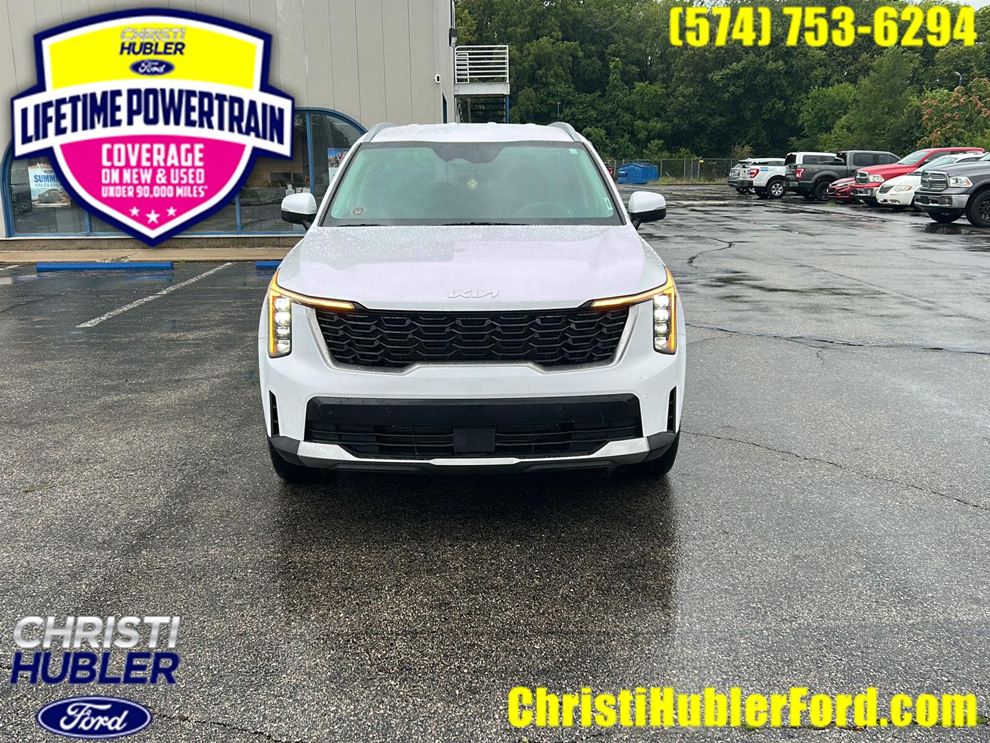 Glacial White Pearl 2026 Kia Sorento SUV / Crossover All-Wheel Drive 8-Speed Automatic