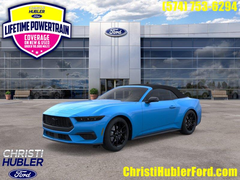 Grabber Blue Metallic 2026 Ford Mustang Convertible Rear-Wheel Drive Automatic
