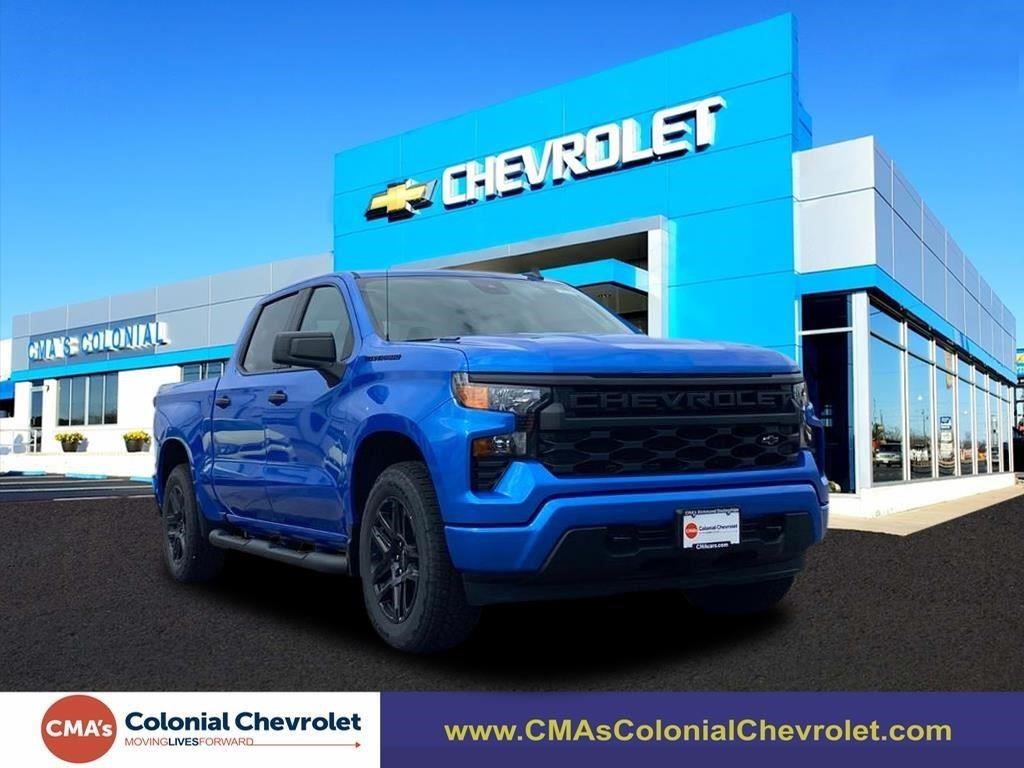 Riptide Blue Metallic 2026 Chevrolet Silverado 1500 Pickup Truck Four-Wheel Drive 8-Speed Automatic