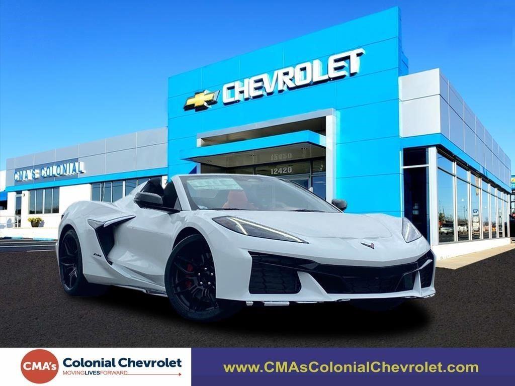 Arctic White 2026 Chevrolet Corvette Convertible Rear-Wheel Drive 8-Speed Dual Clutch