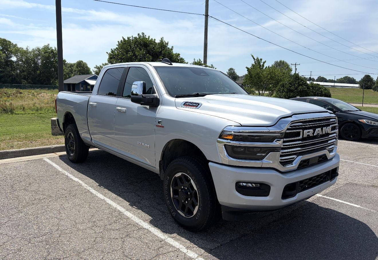 Silver Zynith 2026 RAM 2500 Laramie Crew Cab 4WD Pickup Truck Four-Wheel Drive 8-Speed Automatic