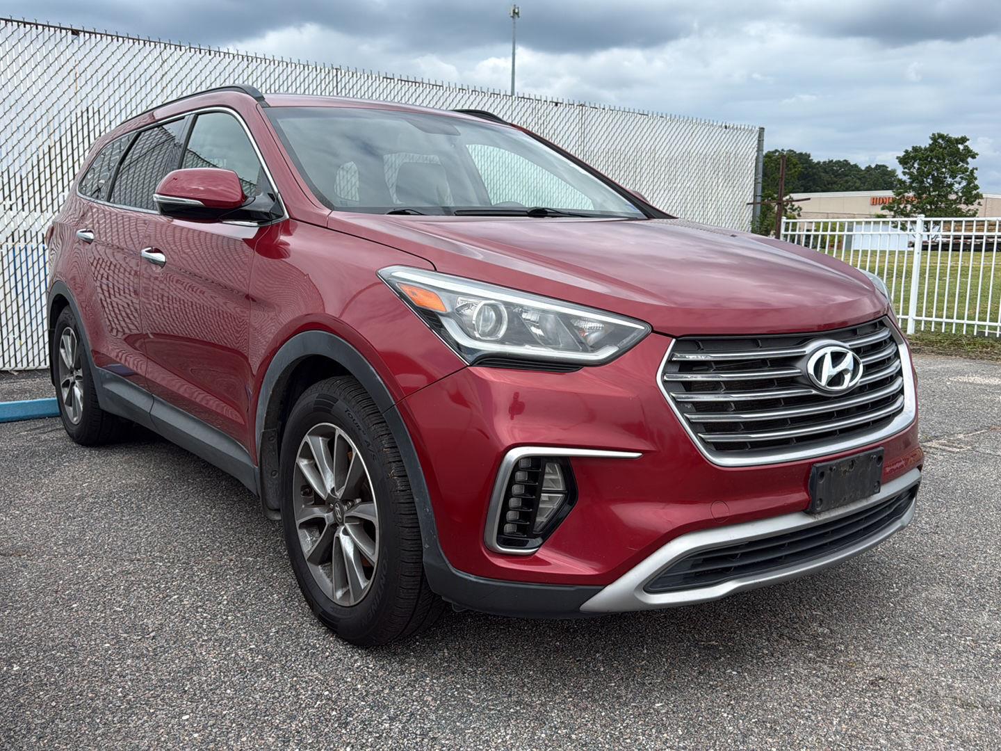 Regal Red Pearl 2017 Hyundai Santa Fe SUV / Crossover Front-Wheel Drive Automatic