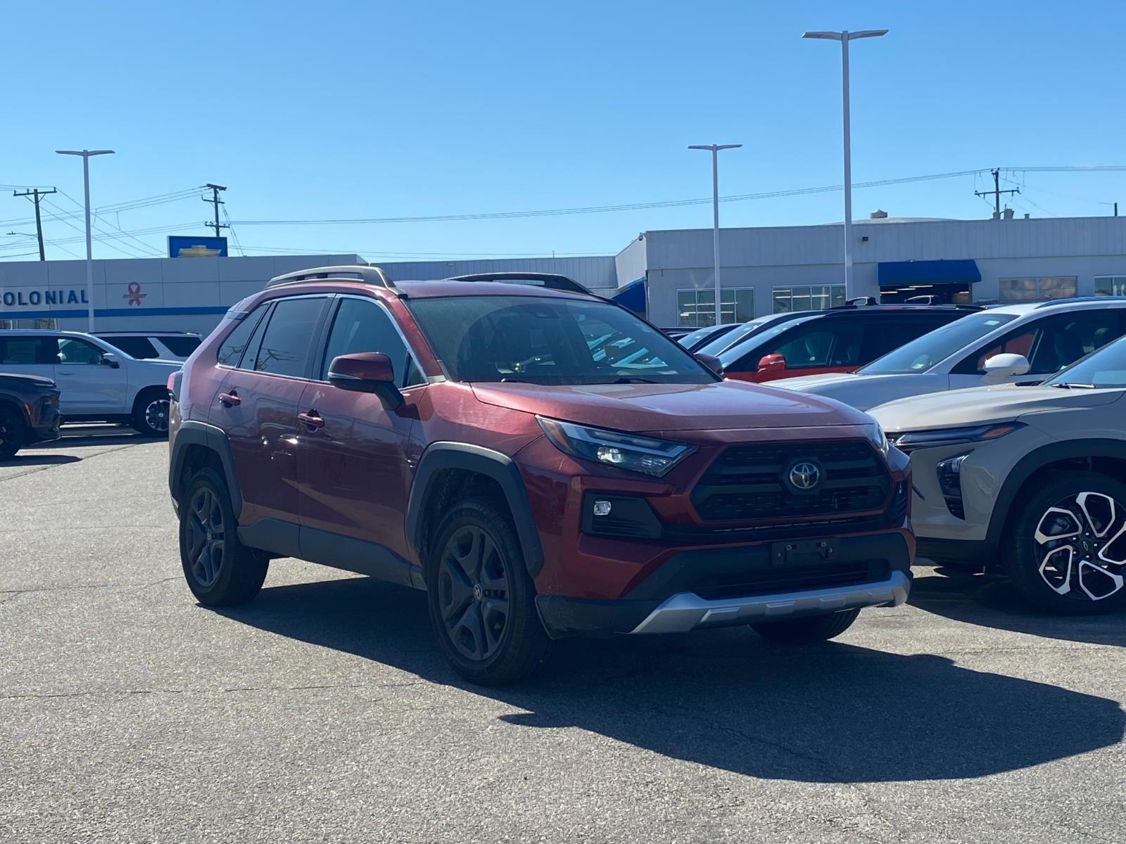 Red (Ruby Flare Pearl) 2023 Toyota RAV4 Adventure AWD SUV / Crossover All-Wheel Drive 8-Speed Automatic
