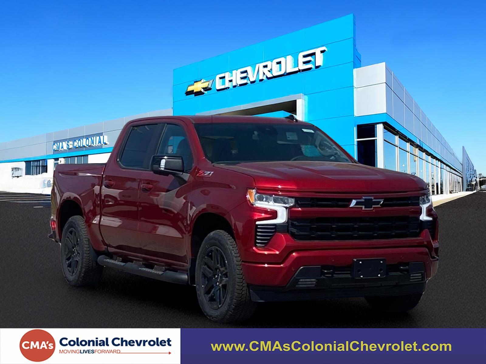 Radiant Red Tintcoat 2026 Chevrolet Silverado 1500 RST Crew Cab 4WD Pickup Truck Four-Wheel Drive 8-Speed Automatic