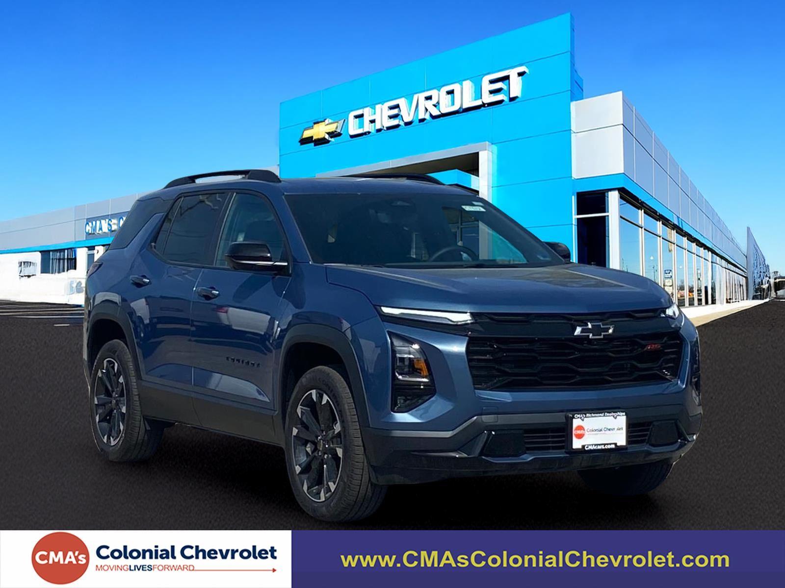 Lakeshore Blue Metallic 2026 Chevrolet Equinox RS FWD SUV / Crossover Front-Wheel Drive Continuously Variable Transmission