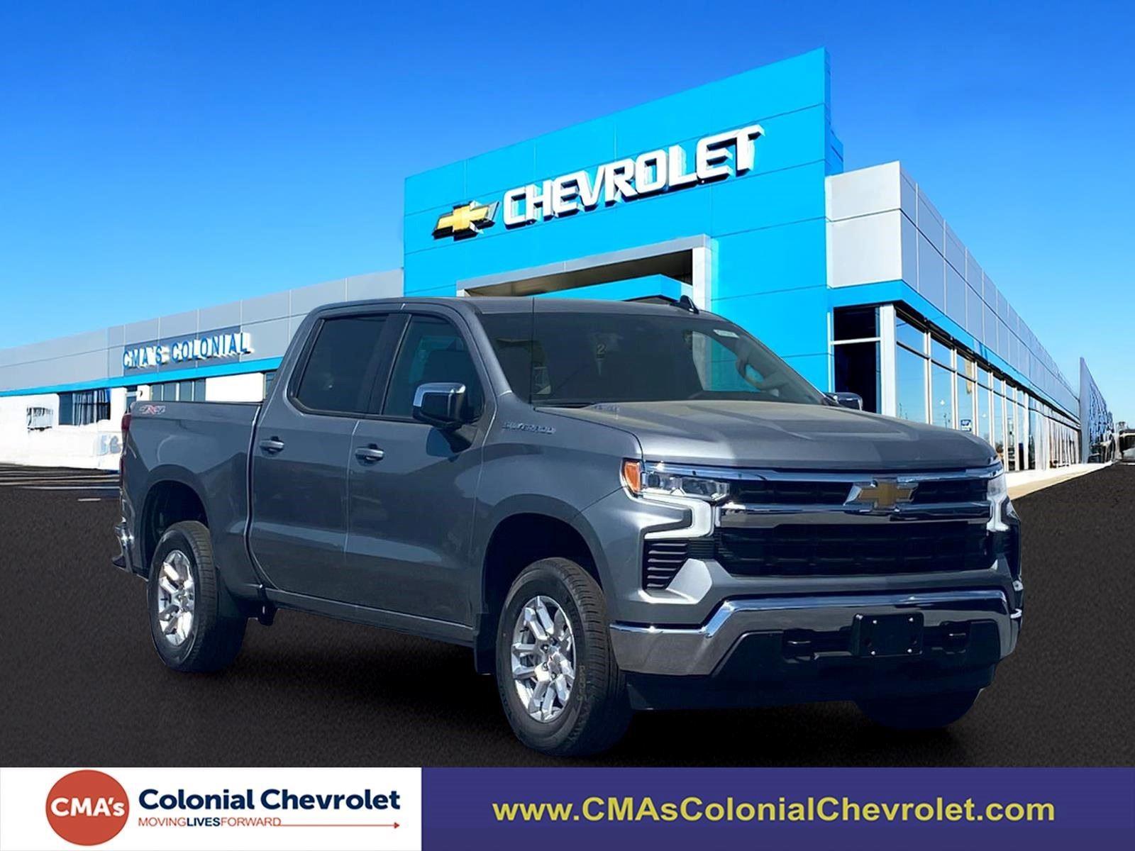 Sterling Gray Metallic 2026 Chevrolet Silverado 1500 Pickup Truck Four-Wheel Drive 8-Speed Automatic