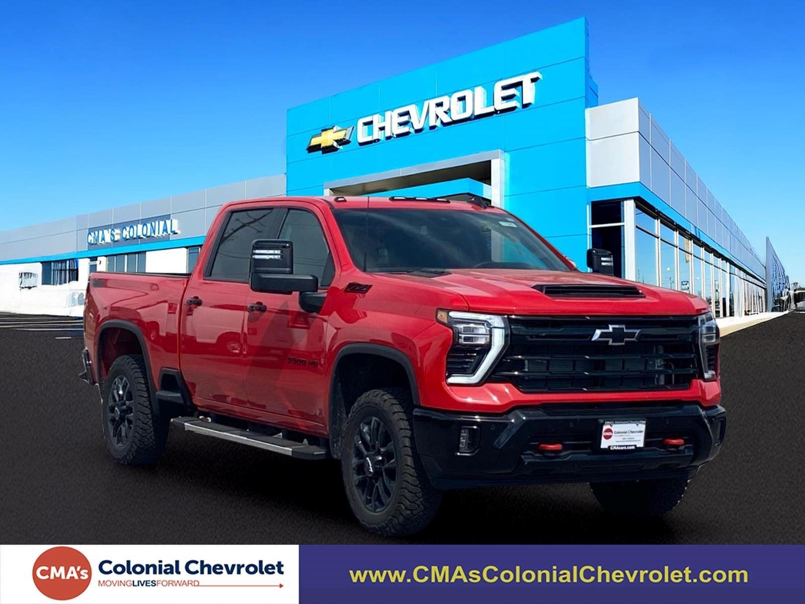 Red Hot 2026 Chevrolet Silverado 3500HD Pickup Truck Four-Wheel Drive Automatic