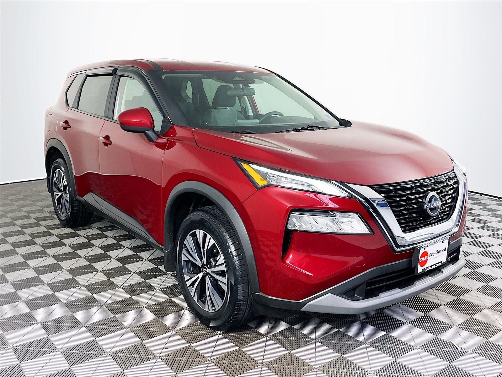 Red (Scarlet Ember Tintcoat) 2023 Nissan Rogue SV AWD SUV / Crossover All-Wheel Drive Continuously Variable Transmission