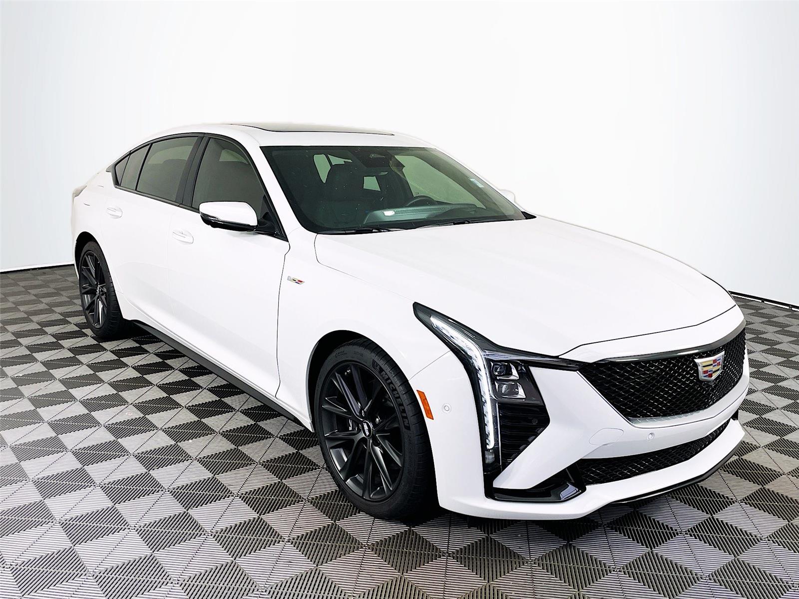 Summit White 2025 Cadillac CT5 V-Series RWD Sedan Rear-Wheel Drive Automatic
