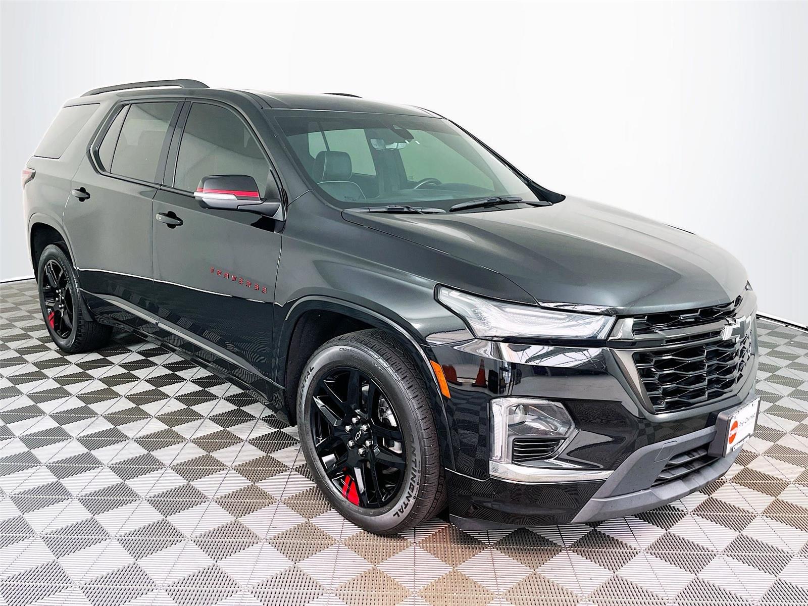 Mosaic Black Metallic 2023 Chevrolet Traverse Premier AWD SUV / Crossover Four-Wheel Drive 9-Speed Automatic