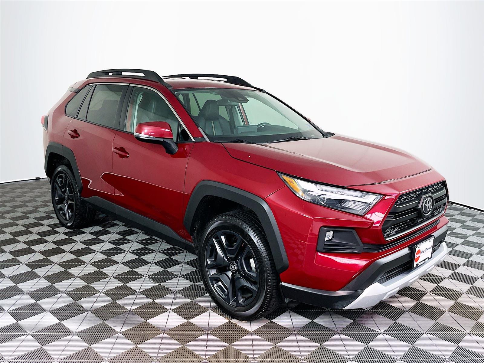 Red (Ruby Flare Pearl) 2023 Toyota RAV4 Adventure AWD SUV / Crossover All-Wheel Drive 8-Speed Automatic