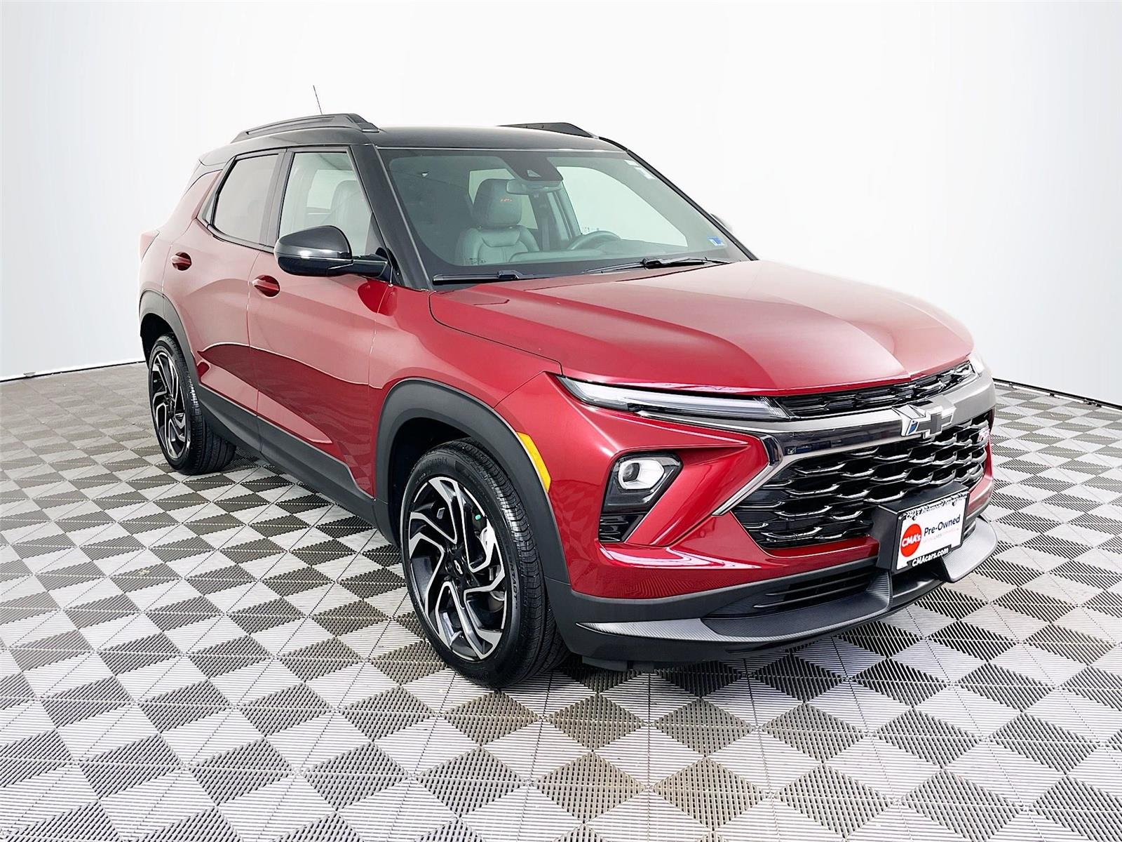 Red (Crimson Metallic) 2024 Chevrolet Trailblazer RS FWD SUV / Crossover Front-Wheel Drive Continuously Variable Transmission