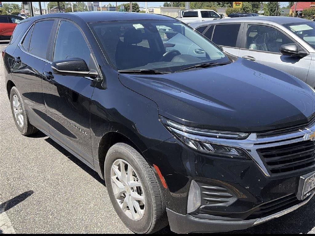 Mosaic Black Metallic 2022 Chevrolet Equinox LT AWD with 1LT SUV / Crossover Four-Wheel Drive 6-Speed Automatic