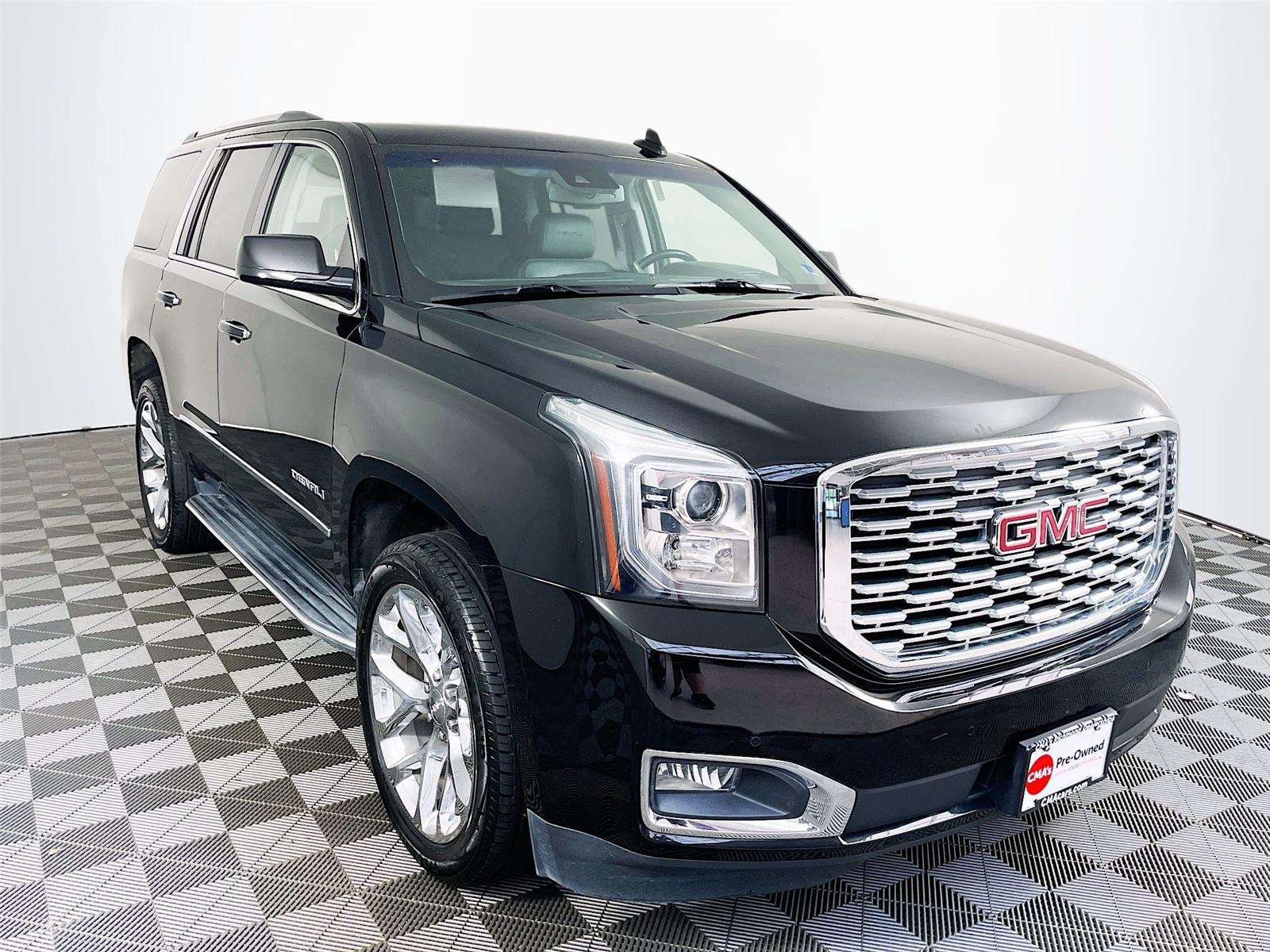 Onyx Black 2019 GMC Yukon Denali 4WD SUV / Crossover Four-Wheel Drive Automatic