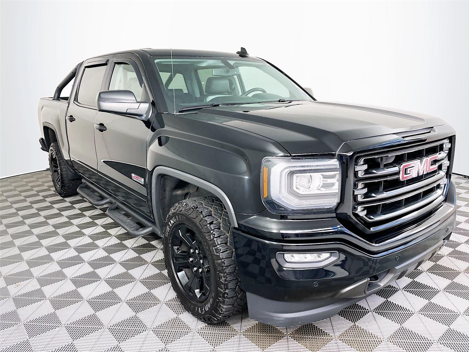 Onyx Black 2017 GMC Sierra 1500 Pickup Truck Four-Wheel Drive 8-Speed Automatic