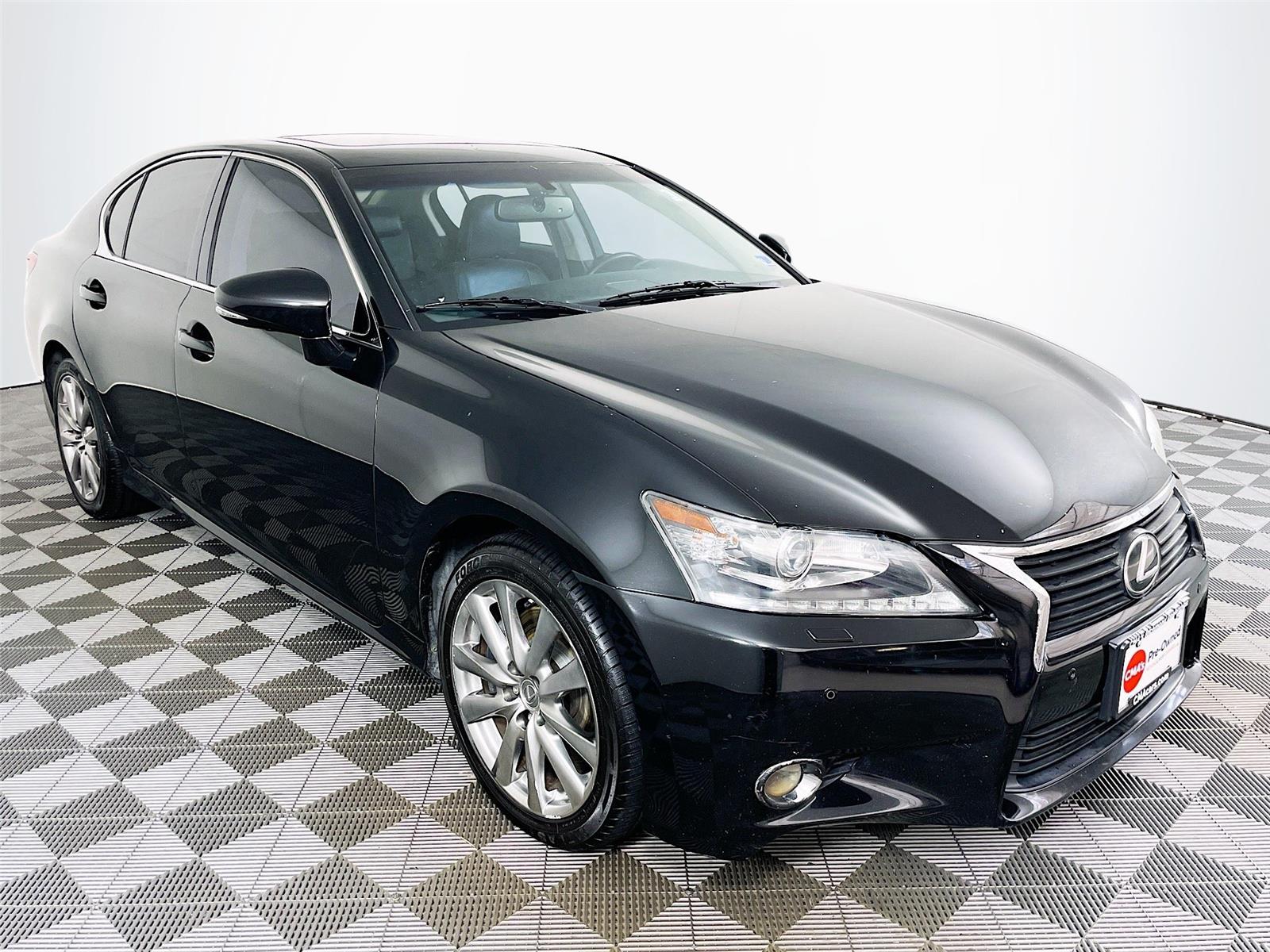 Black (Obsidian) 2013 Lexus GS Sedan All-Wheel Drive Automatic