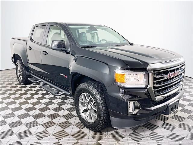 Onyx Black 2022 GMC Canyon Pickup Truck Four-Wheel Drive 8-Speed Automatic